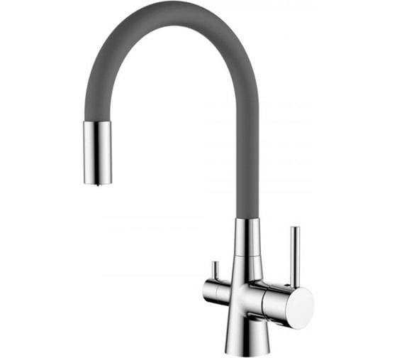 Смеситель для кухни Ledeme с гибким изливом L4955-9 1