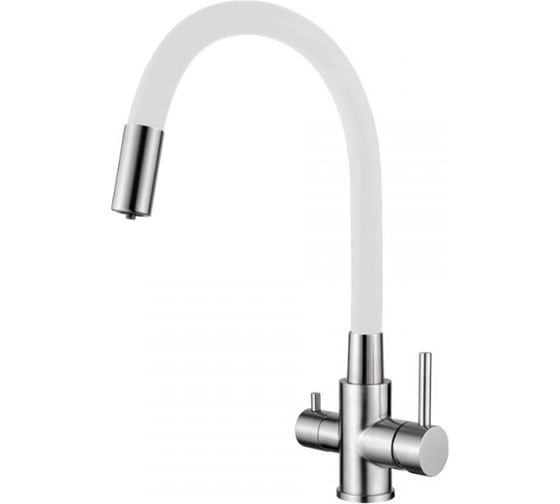 Смеситель для кухни Ledeme с гибким изливом L74255-3 1