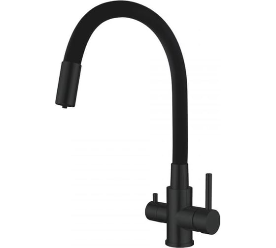 Смеситель для кухни Ledeme с гибким изливом L74255B-2 1