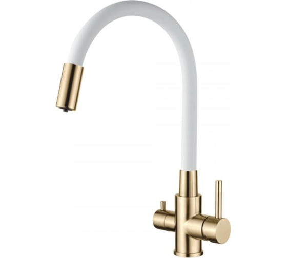Смеситель для кухни Ledeme с гибким изливом L74255Y-3 1