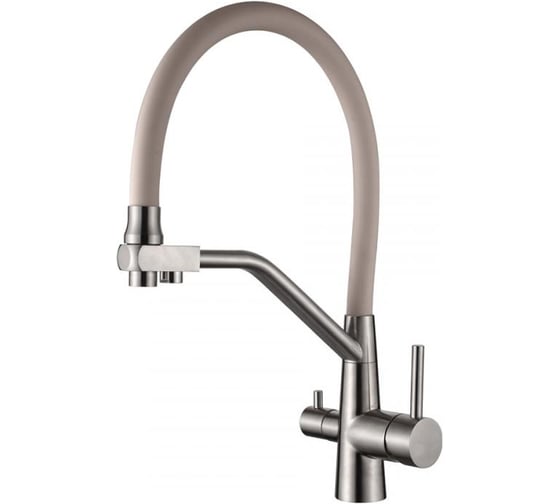 Смеситель для кухни Ledeme с гибким изливом L74855-16 1