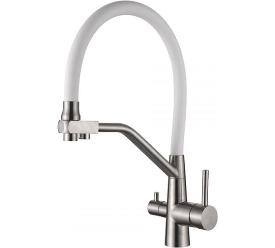 Смеситель для кухни Ledeme с гибким изливом L74855-3 1
