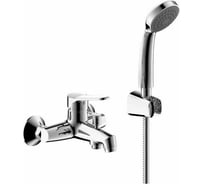 Настенный смеситель для ванной Bravat Emeralda + аксессуары 00203780 F6135147CP-B-RUS