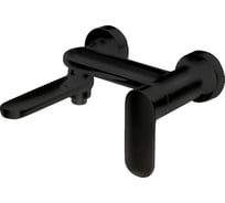 Смеситель для ванны с коротким изливом Bravat Opal Black черный 00267272 F6125183BM-01-RUS