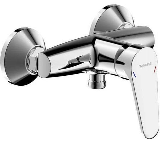 Настенный смеситель для душа Bravat Emeralda 00203130 F9135147CP-01-RUS