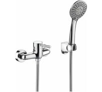 Настенный смеситель для душа Bravat SLIM + аксессуары 00203127 F9332366CP-01-RUS