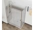 Душевой уголок VINCEA City, 1100х900, хром, стекло прозрачное VSR-5CT9011CL 5