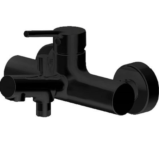 Смеситель для ванны с коротким изливом Bravat Palace Black черный 00267283 F6172217BM-01-RUS 1
