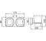 Стаканы для ванной Ledeme L30308B 2