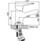 Смеситель для раковины Ledeme L1061B 4