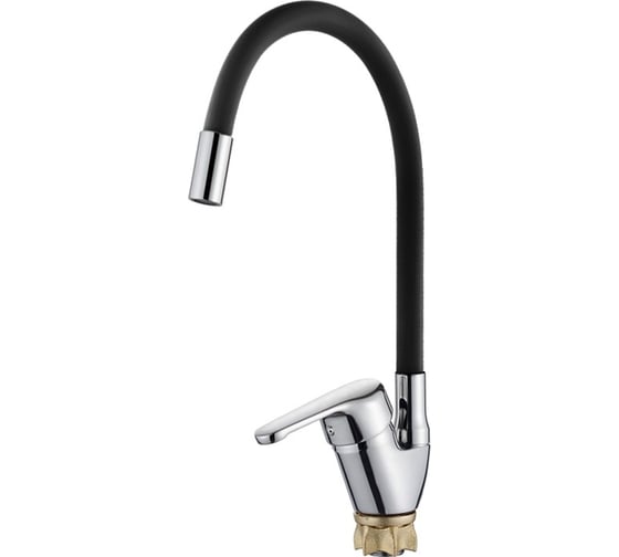 Смеситель для кухни с гибким изливом Ledeme L4132-2 1