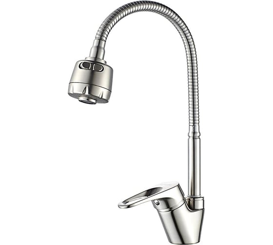 Смеситель для кухни с гибким изливом Ledeme L4313A 1