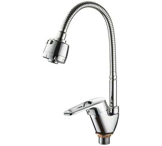 Смеситель для кухни с гибким изливом Ledeme L4368-B 1