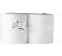 Туалетная бумага Lasla Рrofessional Comfort на втулке 2 сл. с тисн. с перф.белая Ф185 L160 ЦП-01