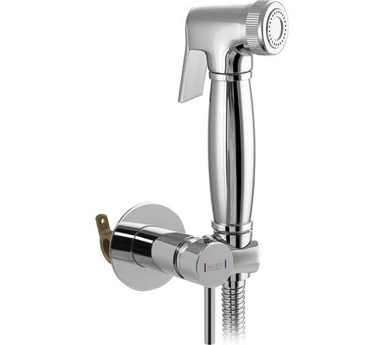 Смеситель GFmark MAGNUS с гигиеническим душем, встраиваемый, латунный корпус, цвет ХРОМ. 2060 1