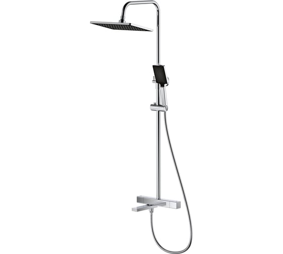 Тропическая душевая система термостатическая RUSH с изливом хром ST4235-60 1