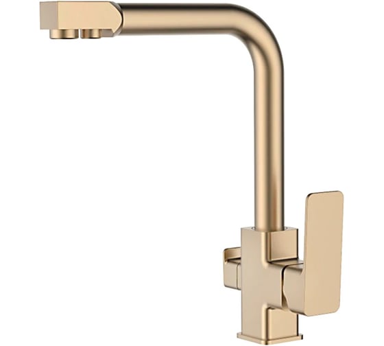 Смеситель для кухни Ledeme со встроенным фильтром (краном) под питьевую воду L4080Y-3 1