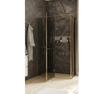 Душевое ограждение Roca APEX 120x90 левая, золотое/тонирование ZRU9307877