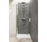 Перегородка Roca Metropolis Walk-In 900x2000 мм, профиль хром, стекло рифленое ZRU9307680 3