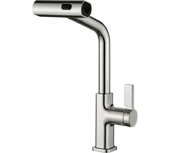 Смеситель для кухни Ledeme с выдвижной лейкой (3 режима) L6099A-4