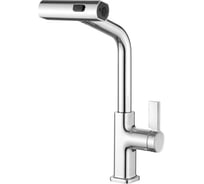 Смеситель для кухни Ledeme с выдвижной лейкой 3 режима L6099-4