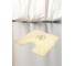 Коврик Bath Plus с вышивкой атлас 100х60 белый айвори NH-HLFT21070/1 5