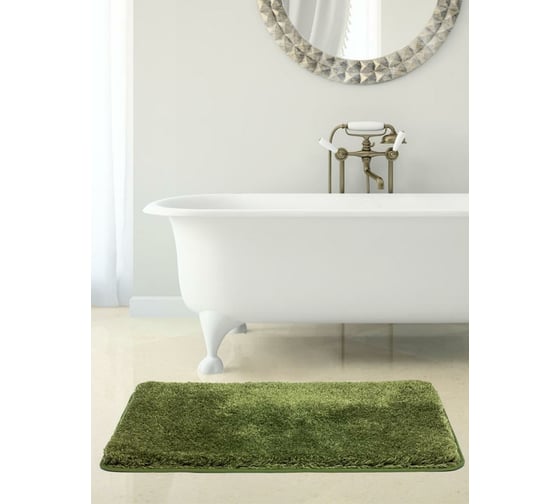 Коврик в ванну Bath Plus Бонд 60х90 зеленый RHL168GR