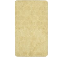 Коврик в ванну Bath Plus Лана 120х70 м/фибра соты беж GR262S