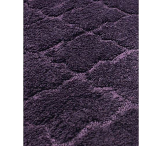 Коврик в ванну Bath Plus Лана 120х70 м/фибра фиолетовый GR214