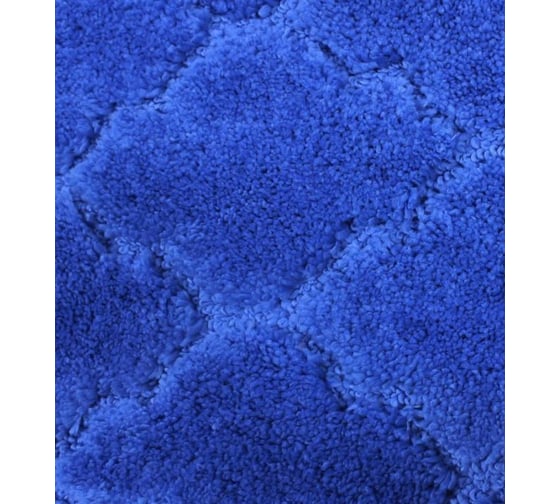 Коврик в ванну Bath Plus Лана 120х70 м/фибра синий GR208