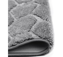 Коврик в ванну Bath Plus Лана 120х70 м/фибра серый GR210