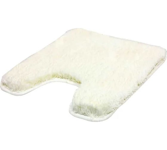 Коврик для туалета Bath Plus Тиволи 55х55/38 мм белый DB4156/0