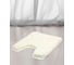 Коврик для туалета Bath Plus Тиволи 55х55/38 мм белый DB4156/0 2