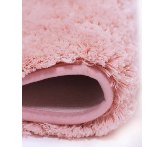 Коврик для туалета Bath Plus Тиволи 55х55/38 мм розовый DB4151/0