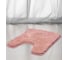 Коврик для туалета Bath Plus Тиволи 55х55/38 мм розовый DB4151/0 2