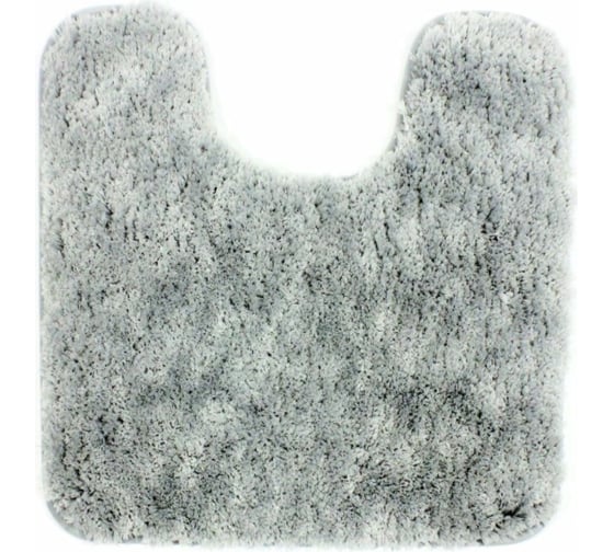 Коврик для туалета Bath Plus Тиволи 55х55/38мм серый DB4152/0