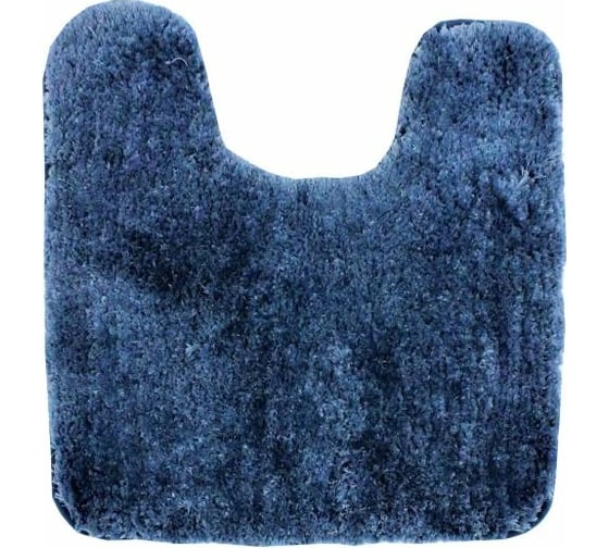 Коврик для туалета Bath Plus Тиволи 55х55/38 мм синий DB4147/0