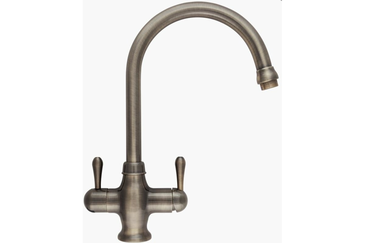 Комбинированный смеситель Atoll питьевой кран, состаренная латунь ...