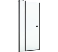 Дверь с фиксированной створкой Roca CAPITAL BLACK ПРОФ 90x195 7M4609016M