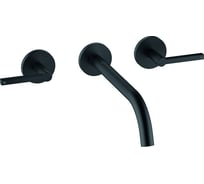 Встраиваемый смеситель для душа Kludi NOVA FONTE Puristic черный матовый 201463915