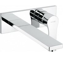 Настенный смеситель для умывальника Kludi ZENTA SL излив 230 мм., хром, внешняя часть 482480565