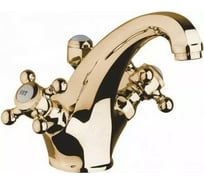 Смеситель для раковины Kludi Adlon 125 мм., керамика 180, под цангу, со сливным гарнитуром 510104520