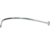 Карниз для ванной угловой GoGo Lux plus 150х100 П2 усиленный полукруг Дуга АС150-100 П2