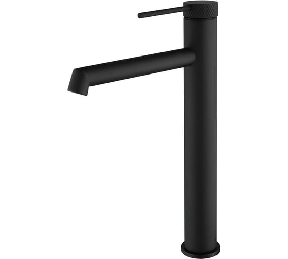 Смеситель для раковины VINCEA Rim однорычажный, черный матовый VBF-2RM2MB 1