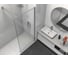 Душевая перегородка VINCEA Walk-In 1000_2000, вороненая сталь, стекло прозрачное VSW-1HS100CLGM 3