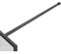 Душевая перегородка VINCEA Walk-In 1000_2000, вороненая сталь, стекло рифленое VSW-1HP100FLGM 3