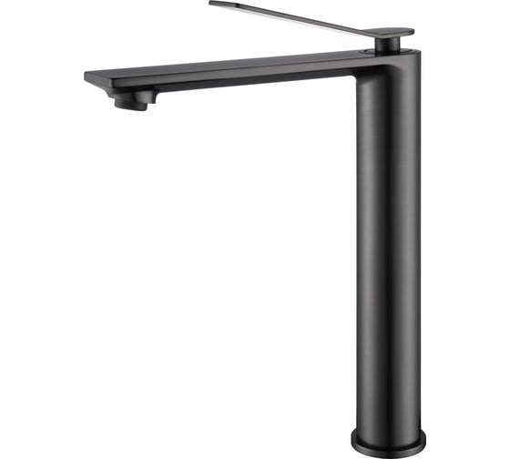 Смеситель для раковины VINCEA Verse однорычажный, вороненая сталь VBF-2VE2GM 1