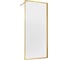 Душевая перегородка VINCEA Walk-In 1200_2000, брашированное золото, стекло рифленое VSW-1HP120FLBG 1