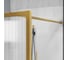 Душевая перегородка VINCEA Walk-In 1200_2000, брашированное золото, стекло рифленое VSW-1HP120FLBG 5