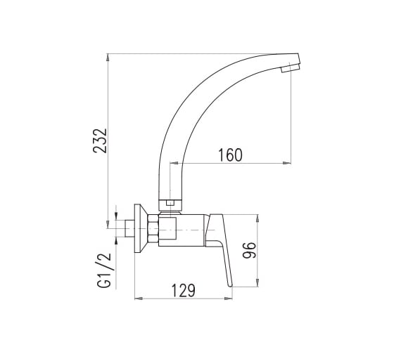 Смеситель для кухни RavSlezak COLORADO CO202.5/3